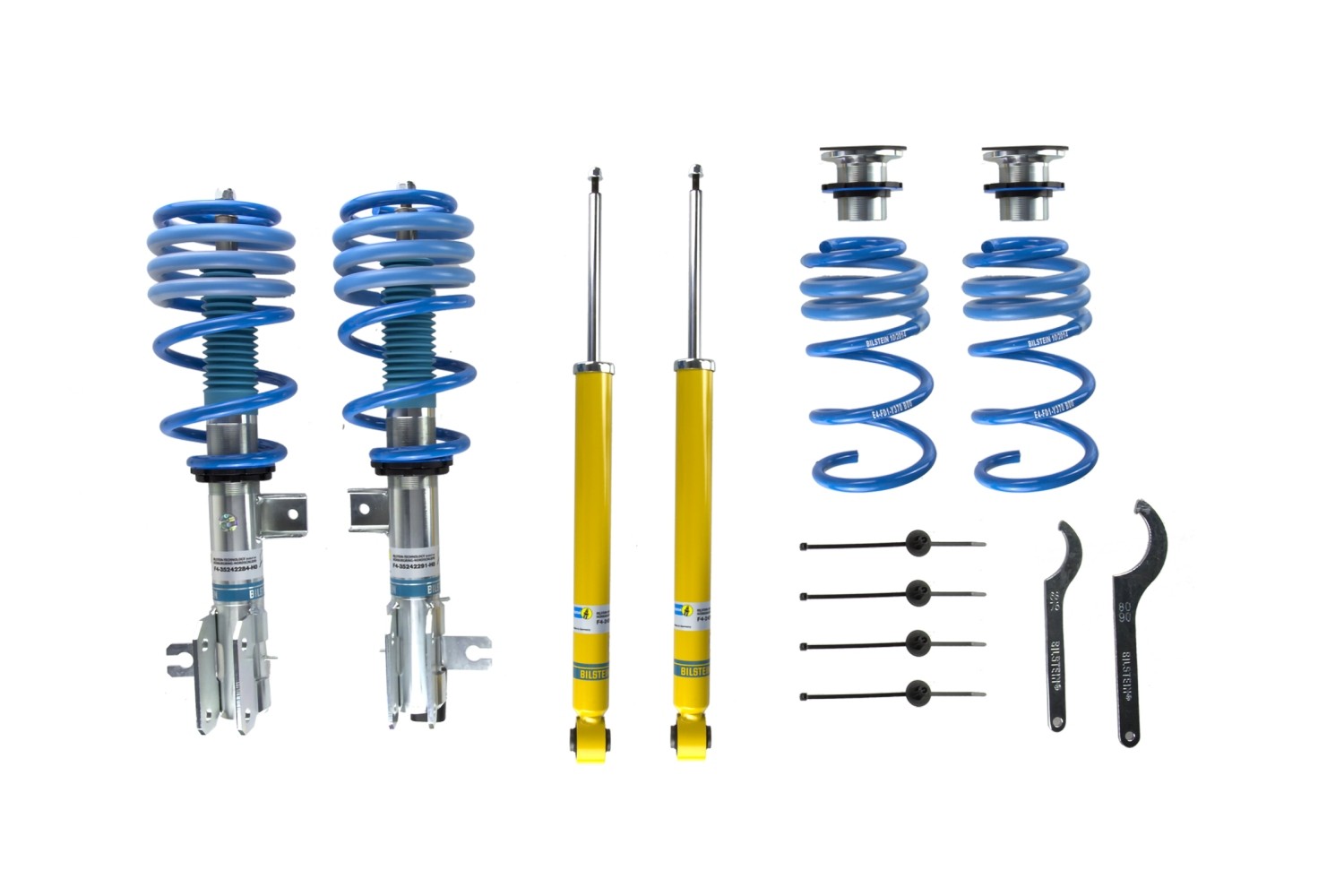BILSTEIN Suspension kit, coil springs / shock absorbers 47-242302 47-242302 BILSTEIN sport suspension for MAZDA DEMIO