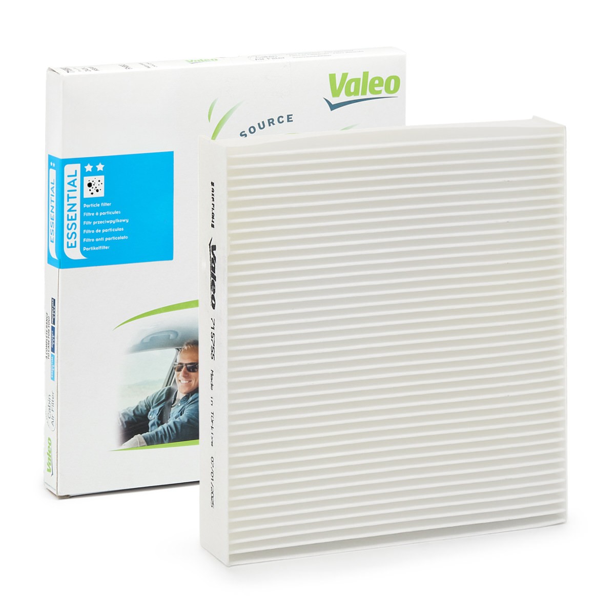 Filter vnútorného priestoru VALEO 715755 VALEO 715755 Peľový filter ABARTH 500 / 595 / 695 2018