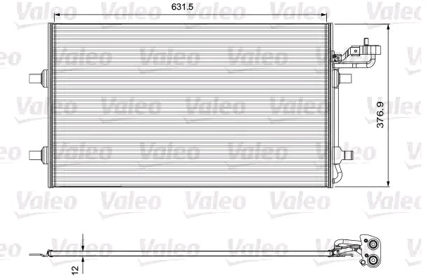 VALEO Kondensaator, kliimaseade 814324 VALEO 814324 Kliimaradiaator Mazda CX-7 odav