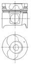 IPSA Piston PI000101 PI000101 IPSA VOLVO engine piston