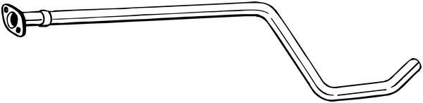 BOSAL Výfukové potrubie 850-115 BOSAL 850-115 Vyfukove potrubie Opel Astra J Sedan originálne cena