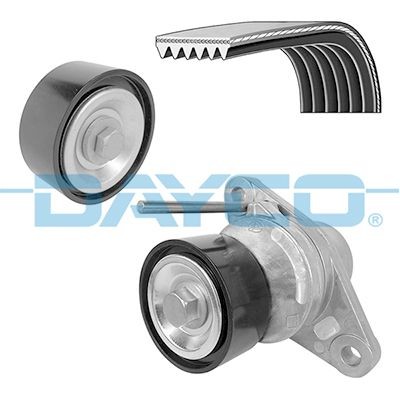 DAYCO Ķīļrievu siksnu komplekts KPV207 Ķīļrievu siksnu komplekts DAYCO Dacia SANDERO KPV207