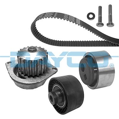DAYCO Registerreimsett med vannpumpe KTBWP1440 Vannpumpe + registerreimsett DAYCO 300 ZX KTBWP1440 billige
