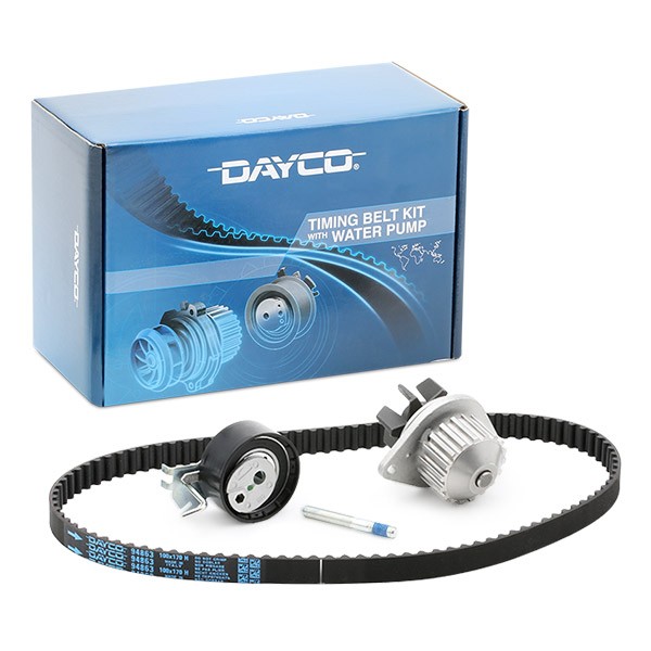 DAYCO Σετ ιμάντα χρονισμού με αντλία νερού KTBWP3370 KTBWP3370 Σετ ιμάντα χρονισμού με αντλία νερού DAYCO PEUGEOT 208