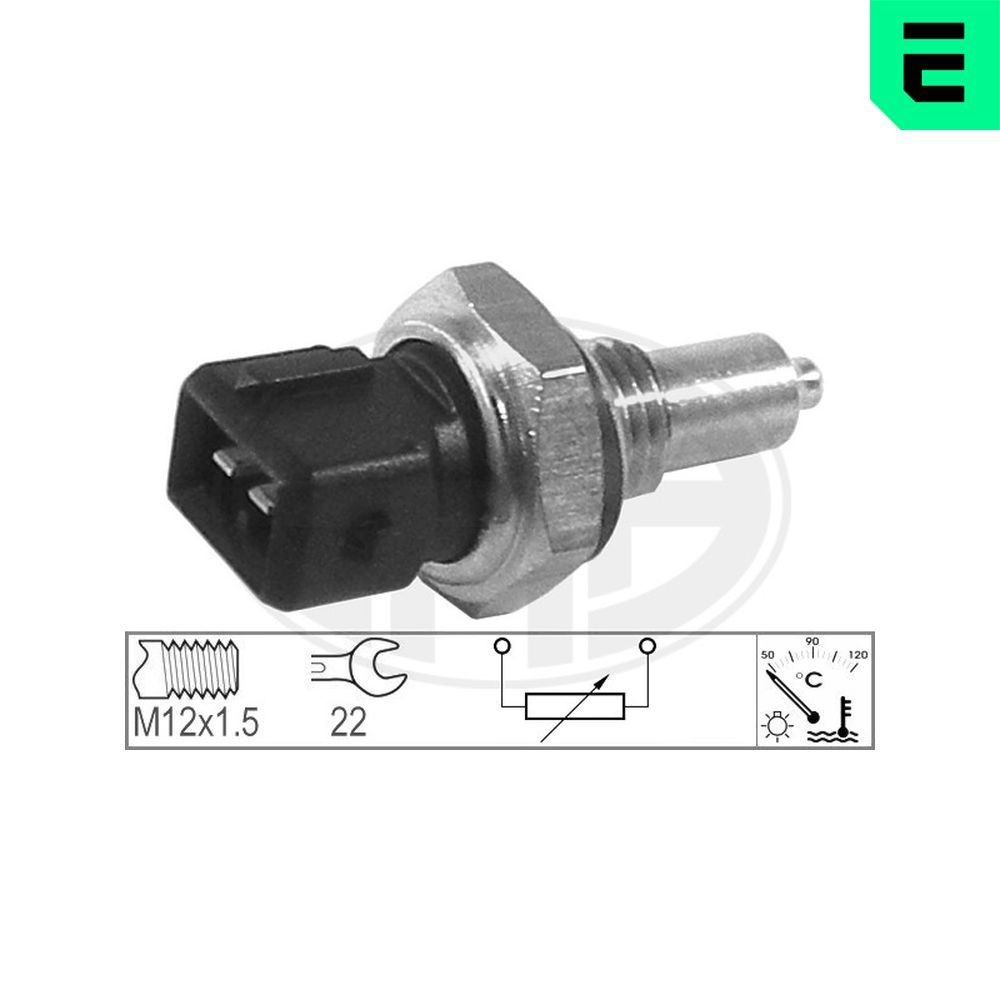 ERA Sensor, motortemperatur 330643 Kjølevæsketemperatursensor BMW E71, E72 330643 ERA