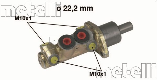 METELLI Hauptbremszylinder 05-0196 05-0196 METELLI Volkswagen Jetta a2 Hauptbremszylinder kaufen