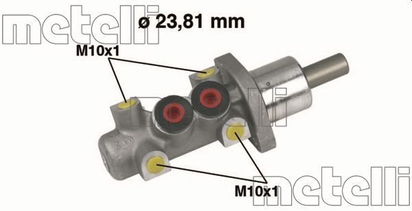 METELLI Hoofdremcilinder 05-0247 METELLI 05-0247 Hoofdrem, cilinder Audi 80 B4 Avant originele prijs