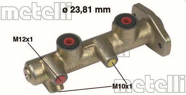 METELLI Κεντρική αντλία φρένων 05-0270 METELLI 05-0270 Αντλια φρενων FORD Transit Mk4 Van (VE83) σε χαμηλές τιμές