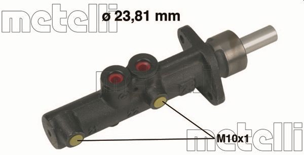 METELLI Jarrupääsylinteri 05-0308 05-0308 METELLI Jarrupääsylinteri Mercedes-Benz M-sarja hinta