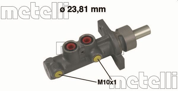 METELLI Hovedbremsesylinder 05-0486 05-0486 Bremsepumpe FORD TRANSIT METELLI