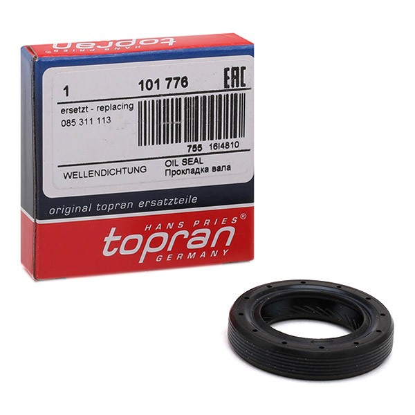 TOPRAN Akseltetningsring, drivaksel 101 776 TOPRAN 101 776 Akseltetningsring, drivaksel Fiat Ducato 230 Minibuss originale pris
