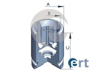 ERT Piston, brake caliper 150757-C Rover 400 ERT brake caliper piston 150757C