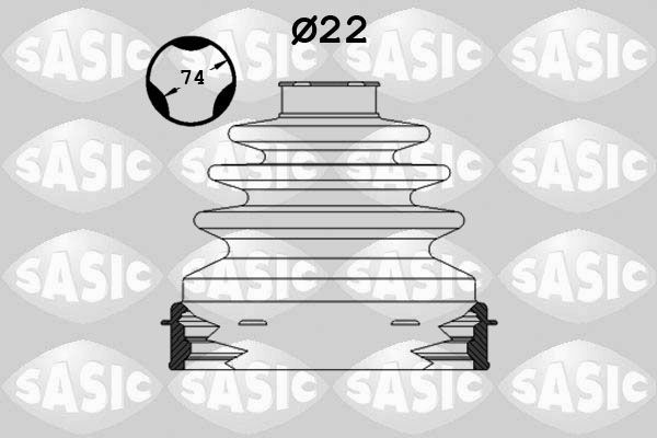 SASIC Asmanchetten set 1904028 1904028 Ashoes VOLVO XC 90 SASIC