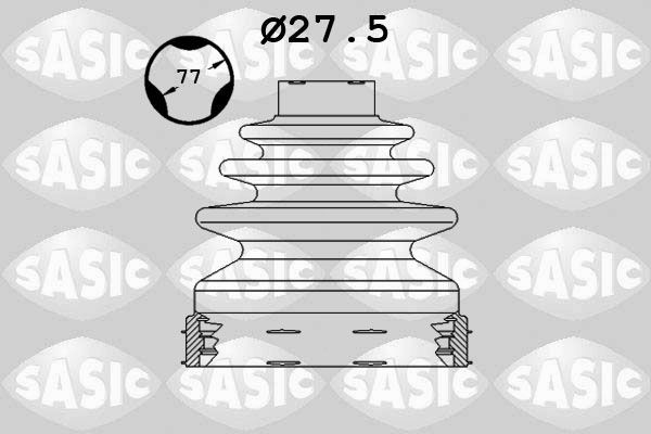 SASIC Kaitsekummikomplekt, veovõll 1904039 Veovõlli otsa porikumm SASIC Ford MONDEO 1904039