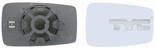 Speilglass, ytterspeil TYC 302-0003-1 TYC 302-0003-1 Sidespeilglass AUDI 80 2009