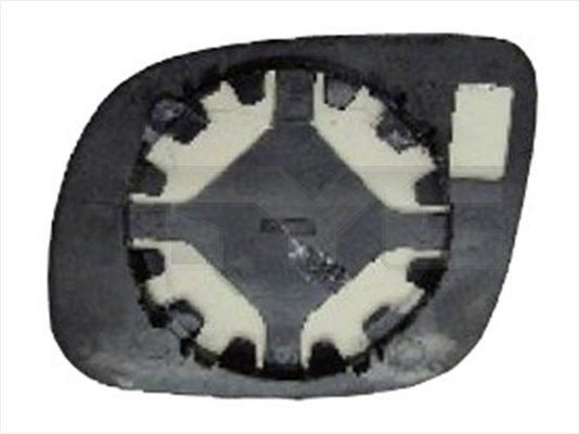 Spejlglas, udvendig spejl TYC 332-0025-1 TYC 332-0025-1: Sidespejle Škoda FABIA 1999