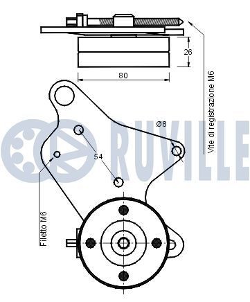 RUVILLE Jakoketju 3453016 Jakoketju RUVILLE LED-väri: 130