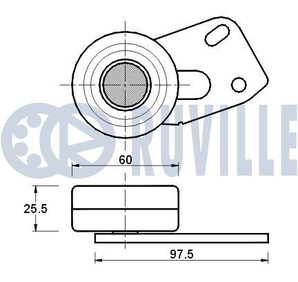 RUVILLE Reżaz pre pohon olejového čerpadla 3454012 Hnacia reżaz RUVILLE SHARAN 3454012 lacné