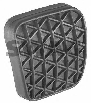 SWAG Pedaalvoering, rempedaal 40 91 7728 40 91 7728 Pedaalrubbers SWAG NISSAN QASHQAI