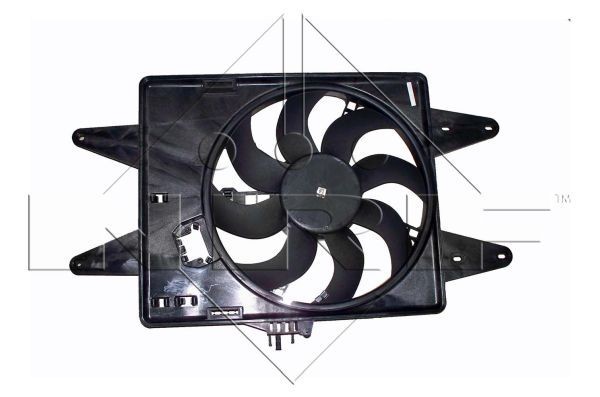 NRF Køleventilator 47430 NRF 47430 FIAT Doblo 119 Køleventilator til en rimelig pris
