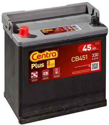 CENTRA Autobatéria CB451 Żtartovacia batéria CENTRA MG MGB Plus CB451