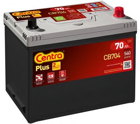 CENTRA Autobatéria CB704 Żtartovacia batéria CENTRA GRANDIS CB704 lacné