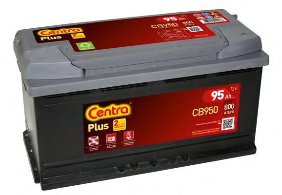 CENTRA Startbatteri CB950 CENTRA CB950 Bilbatteri KIA Quoris Sedan billige