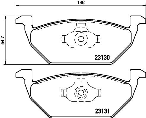MINTEX Piduriklotsid MDB2034 Piduriklots MINTEX CITIGO MDB2034 odav