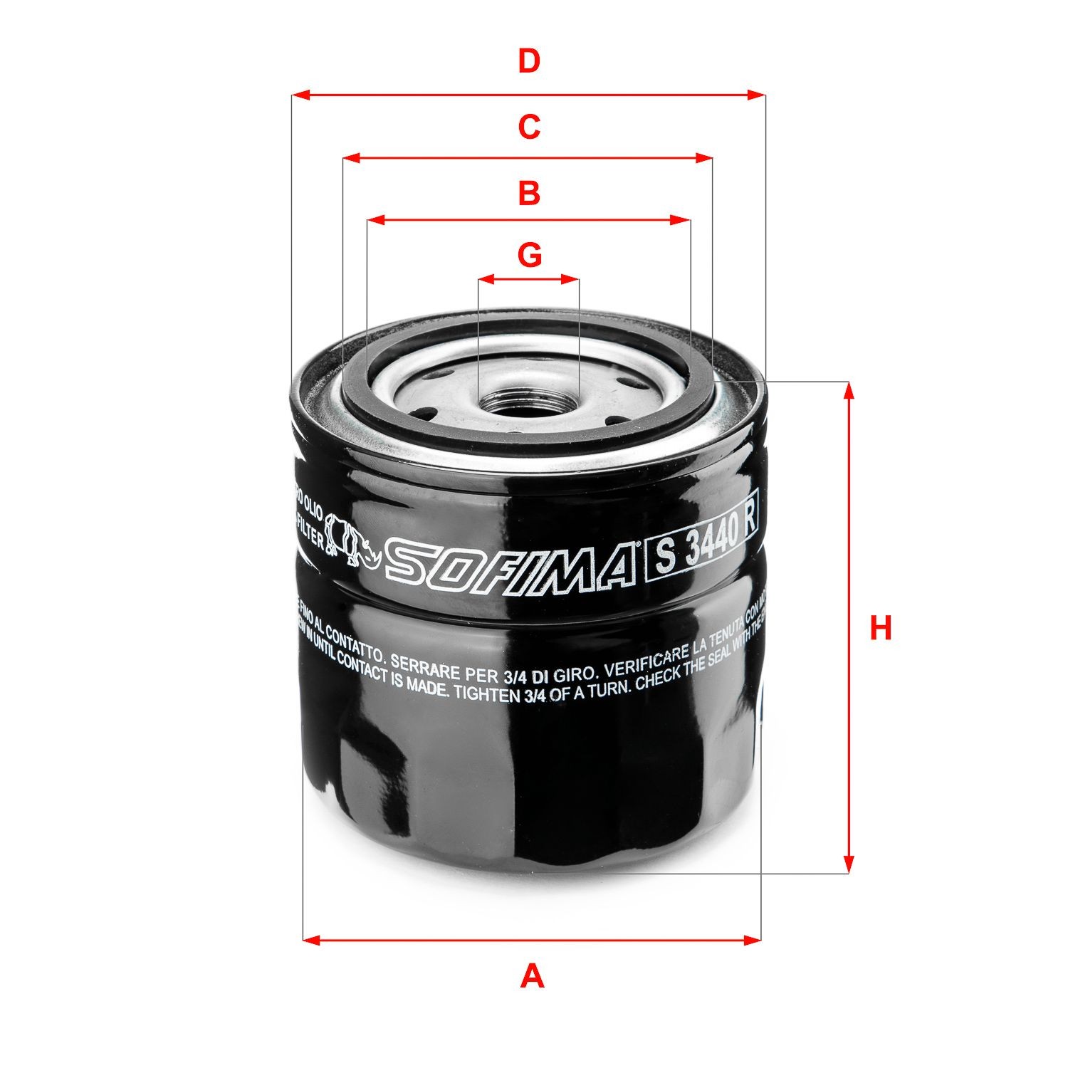 SOFIMA Ölfilter S 3440 R S 3440 R Ölfilter RENAULT SCÉNIC SOFIMA kaufen