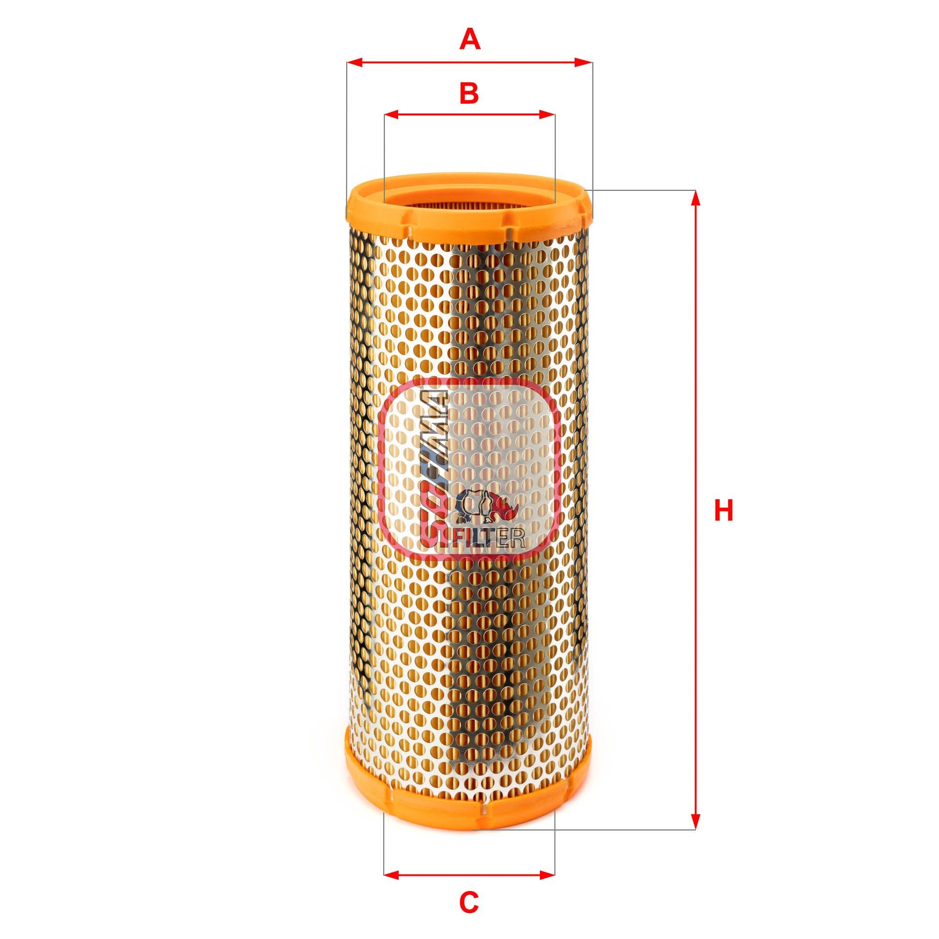 Filtro aria SOFIMA S 9240 A SOFIMA S 9240 A Filtro dell'aria Renault TRAFIC 1999