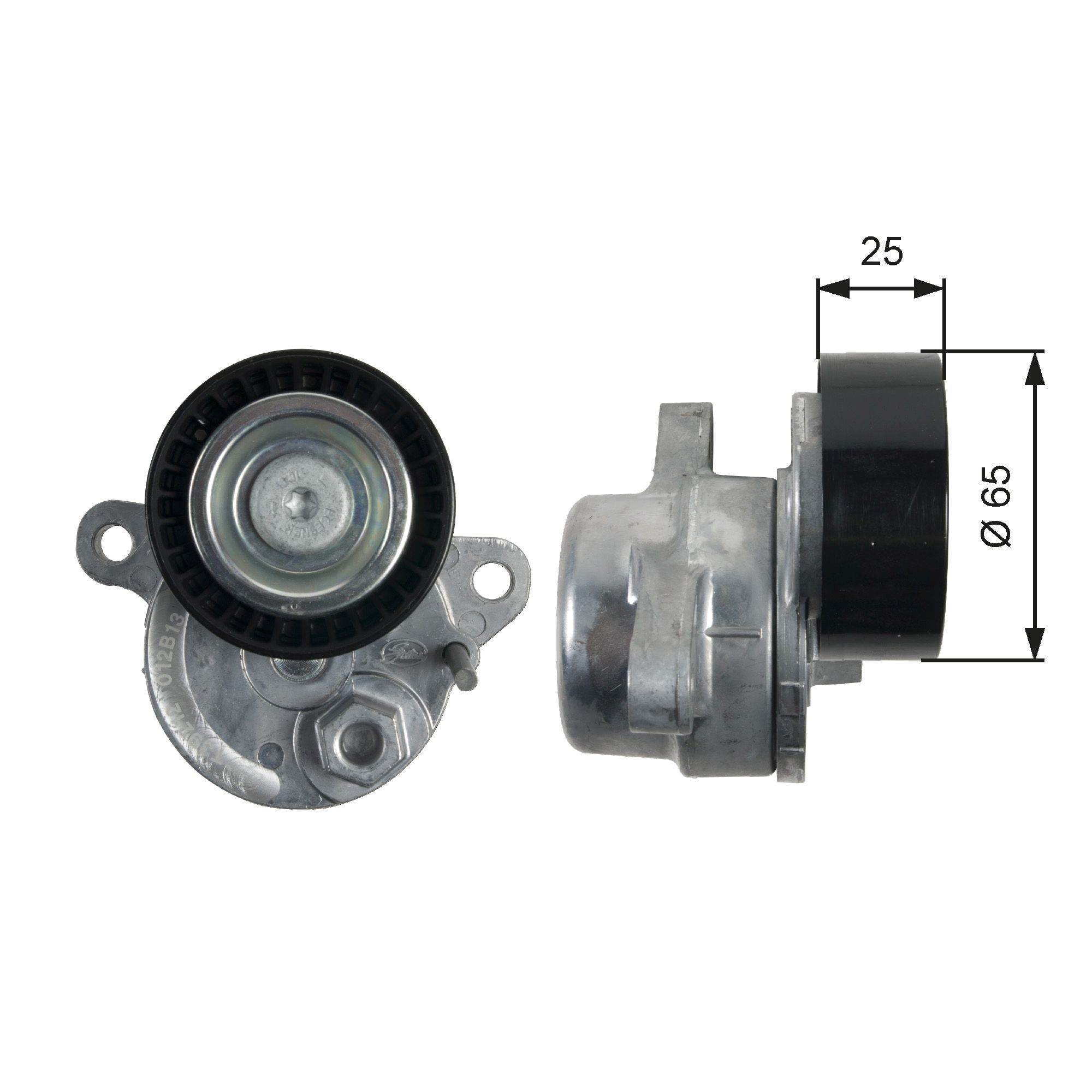 Poulie, tendeur de courroie d'accessoire GATES T39212 GATES DriveAlign T39212: Poulie tendeur Mercedes Classe C 2023