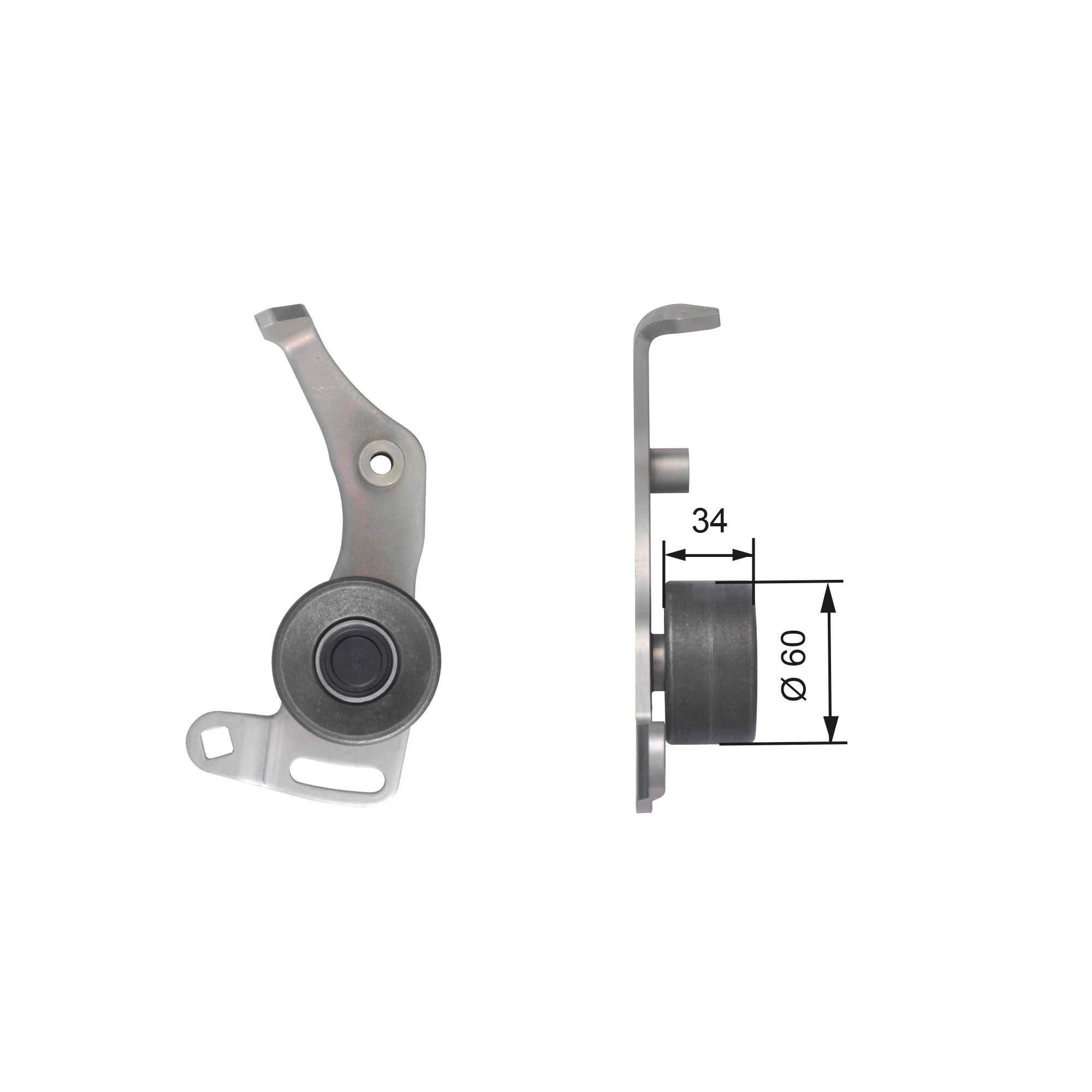 GATES Napínacia kladka ozubeného remeňa T41138 GATES T41138 Napínacia kladka ozubeného remeňa ZX Van / Hatchback (N2) cena