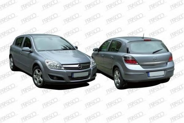PRASCO Tåkelyskaster OP4144414 PRASCO OP4144414 Tåkelyskaster Opel Astra h l48 billige