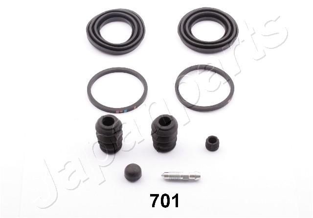 JAPANPARTS Jogo de reparação, pinça de travão KD-701 KD-701 Kit de reparação pinças de travão JAPANPARTS SUBARU Brat / MV