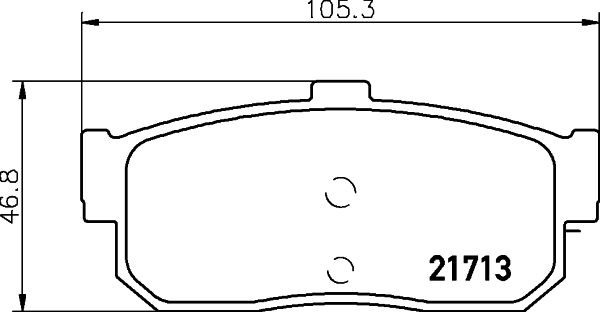 MINTEX Plaquettes de frein MDB1501 MDB1501 MINTEX Plaquette de frein sport Infiniti pas cher