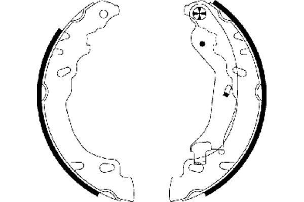 TEXTAR Bremsebakkesæt 91064600 Bremsebakkesæt TEXTAR Volvo 740 91064600