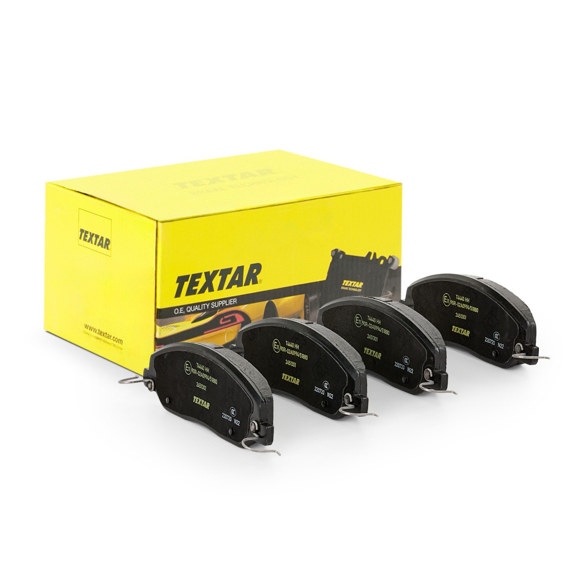 TEXTAR Plaquettes de frein 2451301 Plaquettes TEXTAR MUSTANG 2451301 pas cher