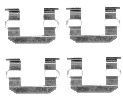 TEXTAR Kit accessori, pastiglia freno 82072100 82072100 TEXTAR Kit accessori, pastiglia freno HYUNDAI prezzo