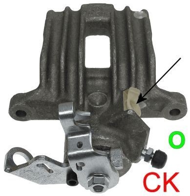 TEXTAR Bremsecaliper 38045700 Caliper TEXTAR SCALA 38045700 billige