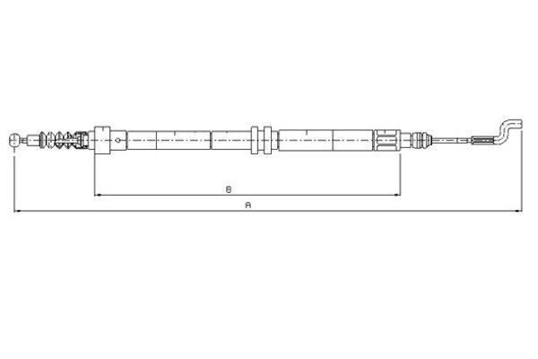TEXTAR Tross, seisupidur 44004400 Käsipidur TEXTAR Volkswagen POLO 44004400