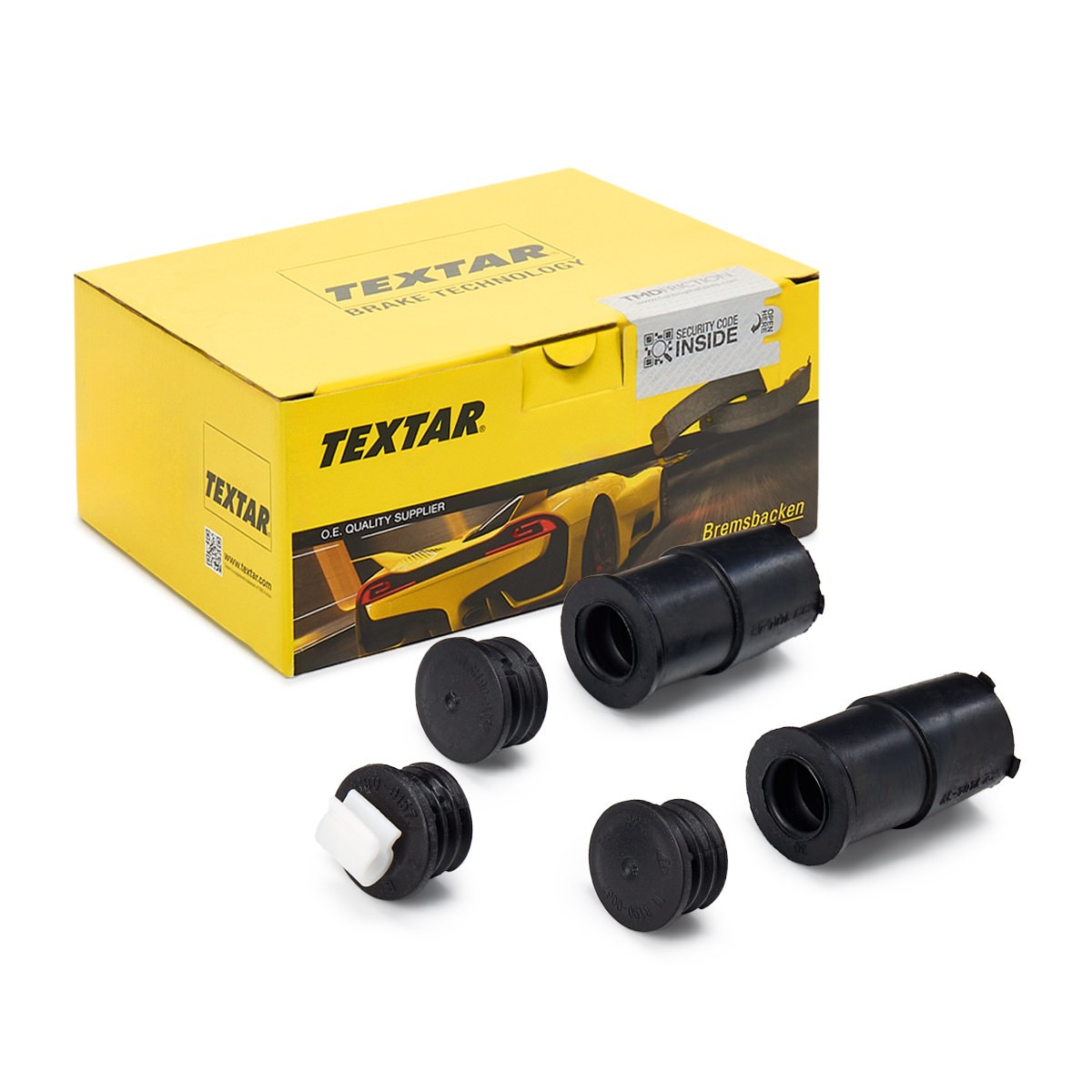 TEXTAR Jeu de douilles de guidage d'étrier de frein 49000300 Mercedes-Benz Classe B Jeu de douilles de guidage d'étrier de frein TEXTAR 49000300