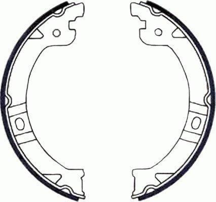 TEXTAR Σετ σιαγόνων φρένων, χειρόφρενο 91069600 TEXTAR 91069600 Σιαγωνες φρενων Chrysler Voyager GS φθηνά
