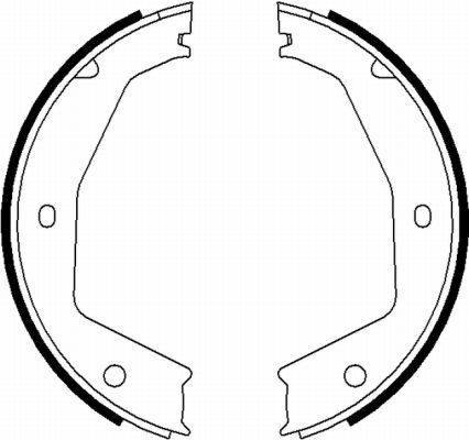 TEXTAR Handbremsbeläge 91070100 91070100 TEXTAR Handbremsbeläge DS420 Kosten
