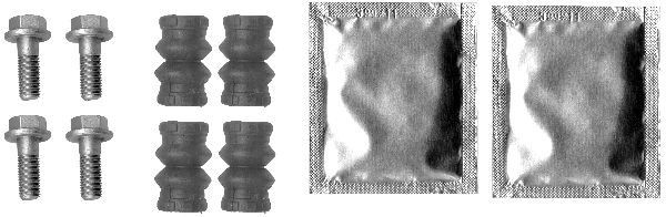 TEXTAR Accessory Kit, brake caliper 82063500 Opel F7 Caliper repair kit 82063500 TEXTAR