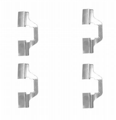 TEXTAR Accessoireset, schijfremblok 82503100 TEXTAR Accessoireset, schijfremblok RENAULT 82503100