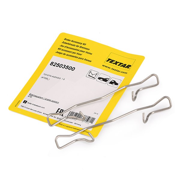 TEXTAR Kit accessori, Pinza freno 82503500 prezzo Perno pinza freno Subaru BN, BS 82503500 TEXTAR