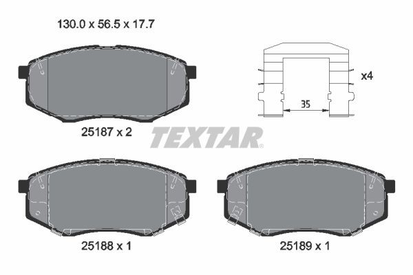 TEXTAR Kupplungsschlauch 57005300 Kupplungsleitung TEXTAR MG MGB 57005300