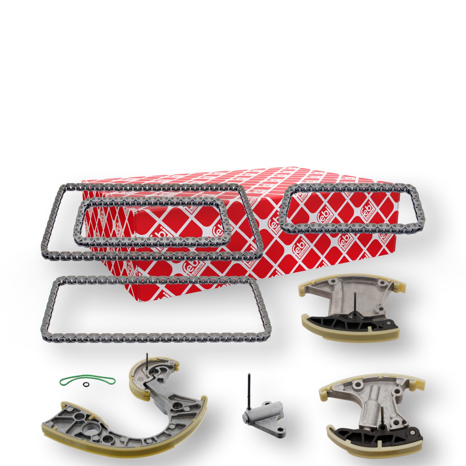 FEBI BILSTEIN Registerkjedesett 44486 FEBI BILSTEIN 44486 Registerkjedesett AUDI 90 B3 (89, 89Q, 8A) 2.3 E 20V 167 hk 1991