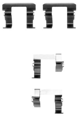TEXTAR Kit d'accessoires, plaquette de frein à disque 82060900 TEXTAR 82060900 Kit d'accessoires, plaquette de frein à disque Nissan Sunny N14 prix
