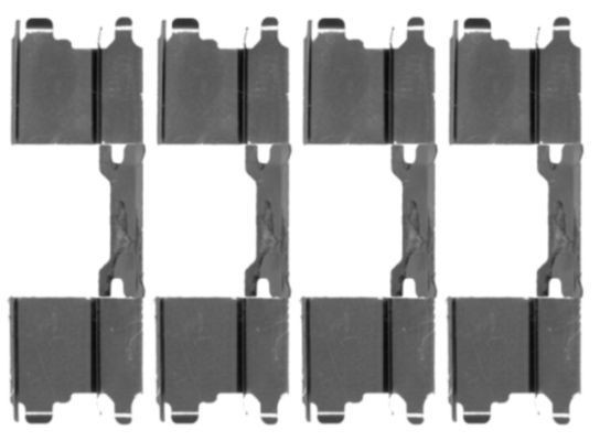 TEXTAR Lisakomplekt, ketaspiduriklotsid 82071000 TEXTAR 82071000 Lisakomplekt, ketaspidurikate Mercedes Vito Mixto W639 hind